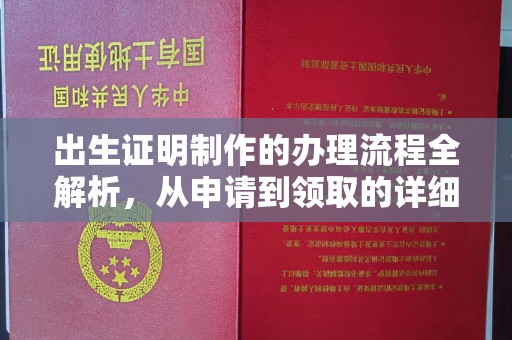 延吉出生证明制作的办理流程全解析，从申请到领取的详细指南