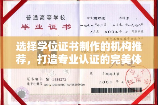 延吉选择学位证书制作的机构推荐，打造专业认证的完美体验
